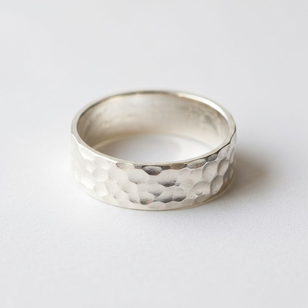 Hammered Band Ring